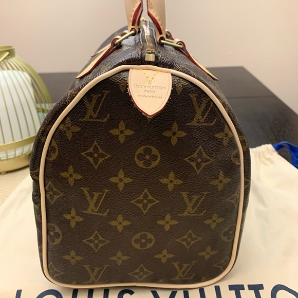 🔴SOLD🔴 *NEW VACHETTA* Louis Vuitton Speedy 30 - Picture 4 of 11